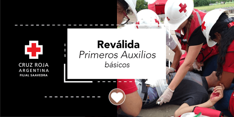 PRIMEROS AUXILIOS BÁSICOS y RCP en La Cruz Roja Argentina
